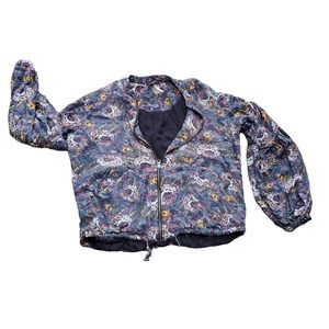Free People floral bell sleeve jacket, beautiful fall jacket